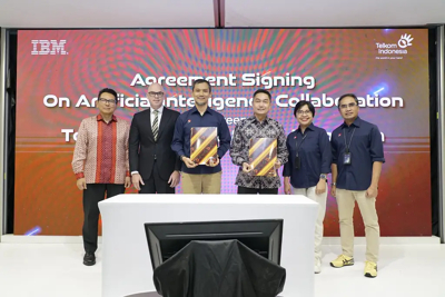 Telkom dan IBM Hadirkan Sovereign AI untuk Industri Indonesia
