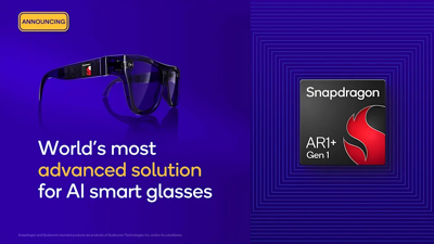 Qualcomm Rilis Prosesor AR1+ Gen 1, Bawa AI Langsung ke Kacamata Pintar