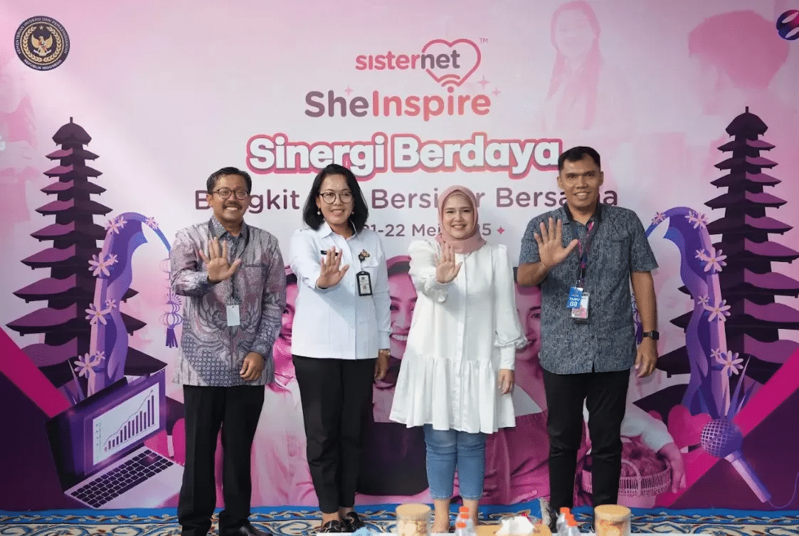 Sisternet dan KemenPPPA Hadirkan Program Shelnspire di Lapas Perempuan IIA Kerobokan Bali