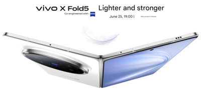 Vivo X Fold 5 Meluncur 25 Juni dengan Desain Lebih Ringan