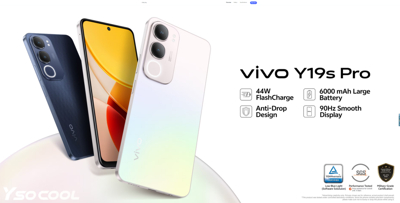 vivo Rilis Y19s Pro, Andalkan Baterai 6.000mAh dan Kamera 50MP