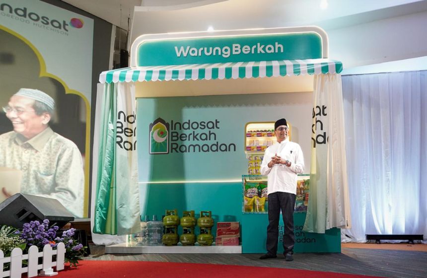Program CSR Indosat Berdayakan Ekonomi Marbot di Bulan Ramadan